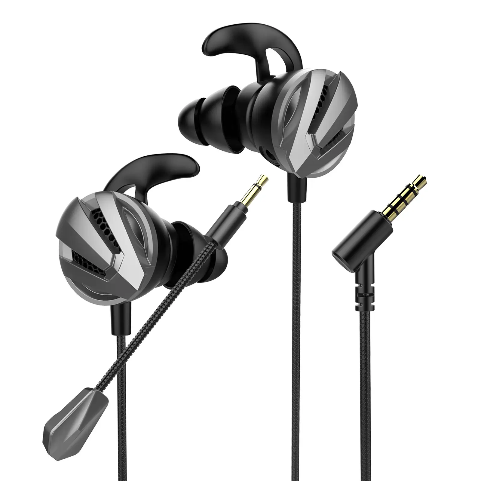 Earphone wired earphone for 3.5mm bass stereo sound ps4 gaming microphone headset best gaming headset 2020