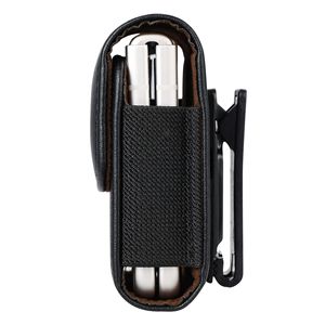 Étui de téléphone en cuir PU avec aimant puissant, clip de ceinture compatible avec les modèles Samsung Galaxy Z Flip 3 Z Fold 3 4 5 SM-F700 SM-F707 SM-F711 - Product Image 4