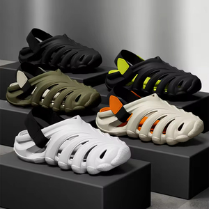 Sandali Sportivi EVA Personalizzabili <span class=keywords><strong>con</strong></span> LOGO, <span class=keywords><strong>Ciabatte</strong></span> Tipo Sneaker <span class=keywords><strong>con</strong></span> Cinturino Regolabile, Scarpe da Spiaggia per Uomo - Product Image 1