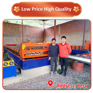 Tôles de toiture en métal Tr4 Tr5, tôles de toiture à double couche, machine à tôles de toiture, machines à fabriquer des tôles de toiture et des murs pour le Pérou et le Chili - Product Image 4