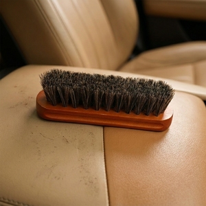 Cepillo de Pelo de Caballo de Primera Calidad para <span class=keywords><strong>Limpieza</strong></span> de Interiores de Automóviles, Productos de <span class=keywords><strong>Limpieza</strong></span> para el Cuidado del Automóvil, para Limpiar Asientos de Cuero - Product Image 6