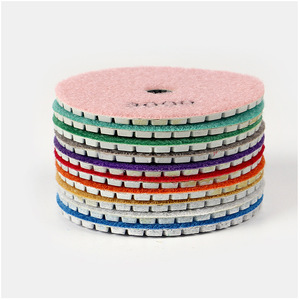 Disques de polissage diamantés à sec et humide de 4 "100mm pour béton, granit, marbre, quartz, comptoir - Product Image 2