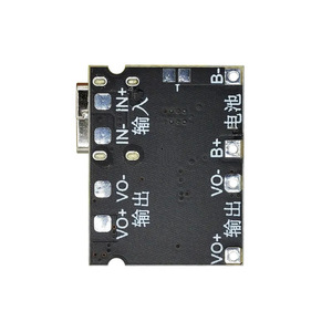 โมดูลแปลงไฟแบบเพิ่มแรงดัน 3.7V เป็น 9V 5V สำหรับการจัดการพลังงานแบตเตอรี่ พร้อมเอาต์พุตปรับได้ 2A - Product Image 1