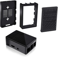 Ahududu Pi için 3B + 3.5 "TFT dokunmatik ekran kılıf dokunmatik kalem ve ısı emici ile ahududu Pi 3 için 320x480 çözünürlük LCD ekran
