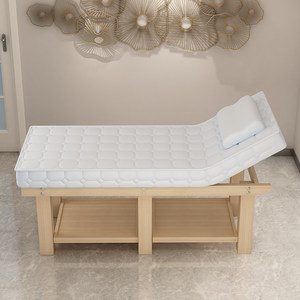 Table de massage en bois massif au design moderne et minimaliste pour les spas, les soins corporels, la <span class=keywords><strong>Tui</strong></span> Na, la physiothérapie, le nettoyage des oreilles et les soins des cils - Product Image 4