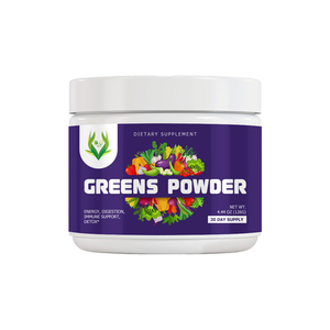 Poudre Verte Biologique de Qualité Supérieure : Stimule l'Énergie Naturelle, Riche en Antioxydants et Mélange de Champignons Exclusif en Granulés - Product Image 1