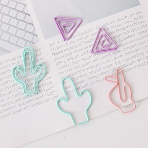 Đáng Yêu Khác Nhau Các Loại Kẹp Giấy, Văn Phòng Giấy Phẳng Clip, Nhanh Chóng Tùy Chỉnh Hình Kẹp Giấy - Product Image 2