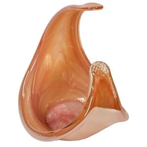 Centre de table italien en verre de haute qualité pour décorer la maison dans une couleur miel blush spéciale pour rendre n'importe quelle pièce unique - Product Image 1