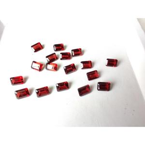 Granate / Calidad Superior AAA / VSI 300 / Octogonal / Facetado / 8x10 mm / Granate Rojo / Piedras Preciosas Sueltas / Granate Rojo NATURAL - Product Image 5