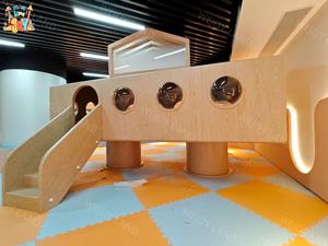 ศูนย์รับเลี้ยงเด็กทารกสนามเด็กเล่นในร่มอุปกรณ์สำหรับเด็กสนามเด็กเล่นในร่มที่อ่อนนุ่มสนามเด็กเล่นอุปกรณ์สำหรับเด็กในบ้านเด็กเล่นแบบนุ่มพร้อมสไลเดอร์ - Product Image 2