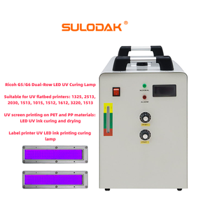 ระบบอบแห้งด้วยแสงยูวี 450W สำหรับหัวพิมพ์ <span class=keywords><strong>Toshiba</strong></span> CE4M Ricoh G5 G6 แบบสองแถว และเครื่องพิมพ์ยูวีแบบแท่นราบ รุ่น 1325 2030 - Product Image 1