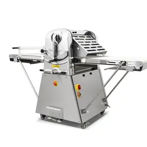 2022 Stainless Steel Puff Pastry Machine Restaurant Vertical Pizza Pie Dough Sheet Bread Roller Shortening Making Machine