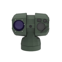Caméra longue portée PTU 360 °   Module d'imagerie thermique inclinable et orientable pour véhicule de patrouille de sécurité à conduite autonome