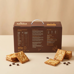 Elegant 960g Rabika Coffee <b>Biscuit</b> <b>Gift</b> Box! 64 Premium Pcs Real Robusta Arabica Souvenir - Product Image 3