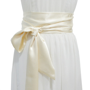 Nouvelle ceinture de cravate décorative en <span class=keywords><strong>soie</strong></span> <span class=keywords><strong>Obi</strong></span> Ladies Casual Bow - Product Image 2