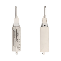 Outil Lishi 2 en 1 SC1 pour camion, décodeur et crochetage 2-en-1 pour serrures Mitsubishi, outil de serrurier universel, fournitures de serrurier