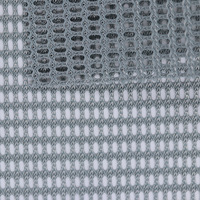 Tissu maillé léger en polyester 300D tricoté en interlock, 320 g/m², respirant, à grande maille, pour siège de chaise de bureau - Vente en gros