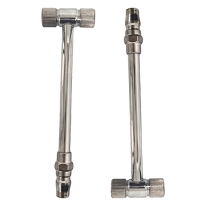 <b>Tire</b> Inflator Air Chuck Set Dual Head Suitable for <b>Tires</b> Air Filling Applications Air <b>Compressor</b> <b>Tire</b> Inflator Accessories - Product Image 3