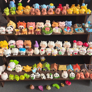 1000 disegni per terrari stile spiaggia ponte barca di pietra verde di buona fortuna angeli statue gatto mini egiziano libro di lettura figurine - Product Image 3