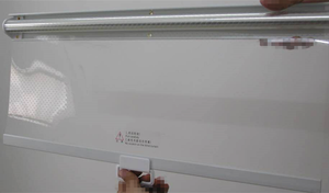 Durable Transparent Respirant Décélérer Semi-Automatique Vertical En Plastique Nuit Aveugle pour Puits De Lumière Fenêtre Restaurants Glace Coffres - Product Image 5