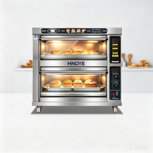 <span class=keywords><strong>Four</strong></span> à pâtisserie électrique commercial à 3 niveaux et 9 plateaux pour pizza, pain et pâtisseries - Product Image 2