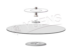 Yuens TPU ฐานหลังคาพีวีซีแนวตั้งระบบพลังงานแนวตั้งเฟรมพลังงานสนับสนุนสำหรับแผงเซลล์แสงอาทิตย์ - Product Image 2