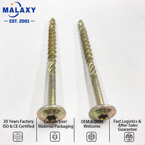 Vis à <span class=keywords><strong>bois</strong></span> Malaxyt à tête en forme de galet, à double filetage, pour panneaux de particules, T17 - Product Image 2