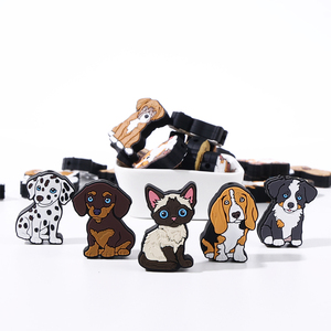 Nouvelle idée de produit 2024 perles focales en silicone écologiques pour chien, perles focales d'animaux de dessin animé personnalisées pour la fabrication de stylos - Product Image 6