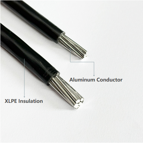 Cheap Price Aluminum Cable 6mm 10mm 16mm Electrical Wire for Installation