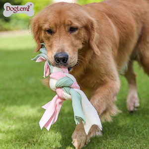 Juguetes para masticar para mascotas trenzadas atadas a mano, superventas al por mayor, proveedor de juguetes para perros - Product Image 6