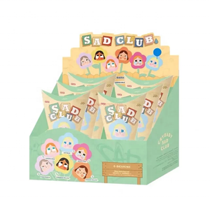 2024 boîte aveugle Original Crybaby Sad <span class=keywords><strong>Club</strong></span> série-fleur en peluche 1pc/6 pièces Crybaby Mystery Box mignon modèle jouets poupée cadeaux décoration - Product Image 4