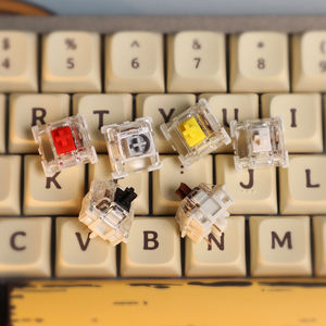 2023 mới đến Gateron G Pro 3.0 màu vàng KS-9 tuyến tính 3 pin 5 Pin 50g RGB SMD chơi game cơ khí tự làm Hotswap bàn phím chuyển đổi - Product Image 6