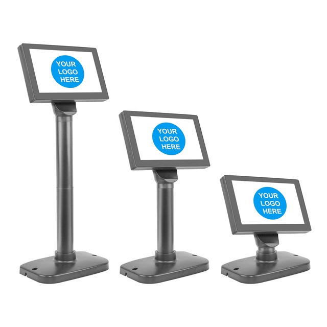 Wholesale 7 Inch IPS LCD Customer Display Three Heights USB Only Stand POS Display USB Powered Monitor