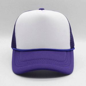 Gorra de béisbol con logo personalizado al por mayor de fábrica, gorra trucker de malla frontal de espuma de color liso con cuerda, característica de tela común - Product Image 3