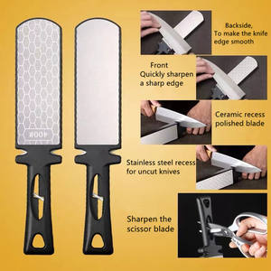 Afilador de <span class=keywords><strong>piedra</strong></span> multifuncional para cocina, afilador de cuchillos de <span class=keywords><strong>doble</strong></span> cara, 400/1000 - Product Image 6