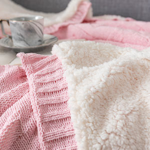 <span class=keywords><strong>Couverture</strong></span> en chenille de laine d'agneau super douce, épaisse et volumineuse, en gros, <span class=keywords><strong>pas</strong></span> chère, pour l'hiver, pour se tenir au chaud - Product Image 3