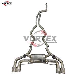 Sistema de Escape Catback VORTEX Grado 5 Ti Valvetronic para BMW G20/G21/G22/G26 M340i/M440i 3.0T 2021-2025 con Puntas Quemadas Arcoíris - Product Image 2