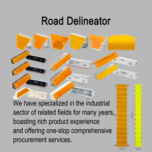 Delineadores y Reflectores Rectangulares para Exteriores: Accesorios para Sistemas de Seguridad Vial, Utilizados en Barandas de Protección Vial - Product Image 4