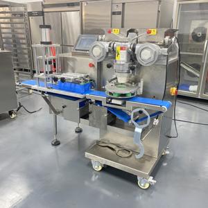 Máquina para Rellenar y Formar Croissants, Panecillos de <span class=keywords><strong>Pizza</strong></span> Rellenos de Queso, Bocadillos de Carne, Pan Congelado - Product Image 3