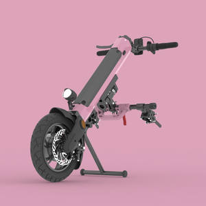 12인치 350W 핸드사이클 휠체어 부착용 전동 휠체어 변환 키트 - Product Image 3