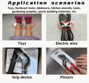 เครื่องผูกเชือกกระดาษอัตโนมัติสำหรับของเล่นเครื่องครัวอุปกรณ์ฮาร์ดแวร์อุปกรณ์รวมและยึดกลับบัตร - Product Image 6