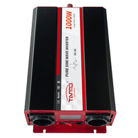 Technologie avancée onduleur entrée cc 12v 24v 48v sortie ca 110v 220V 1000w onduleur de système d'énergie solaire