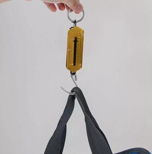 Federwaage mit Aufhängehaken, tragbare Metall-Wägekraftwaage, <span class=keywords><strong>Kilo</strong></span> & LBS, 12 kg - Product Image 6