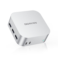 Mini PC Intel N95 CPU 12GB LP DDR5 Doble RJ45*2 Gigabit LAN  4K Triple Pantalla Mini PC para Oficina y Trabajo con Windows 11 Pro/Linux