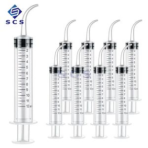 使い捨て12mlプラスチック経口医療用注射器,スケール歯科用灌漑設備付属品 - Product Image 3