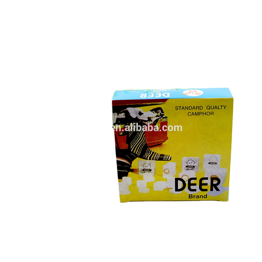 Хорошее качество низкая цена олень бренд 1/4OZ 96% чистый камфорный планшет/блоки