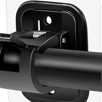 Supports adhésifs gratuits pour barres transversales de rideaux, crochets d'extension autocollants