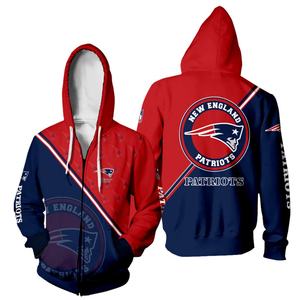 Sudadera con capucha de poliéster 100% satinado con cremallera, estilo casual deportivo europeo-americano, holgada y moderna, con estampado digital, para otoño 2025 - Product Image 6