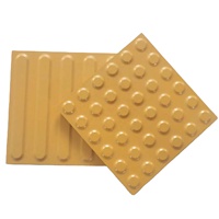 Briques de pavage tactiles en céramique Indicateurs tactiles Antidérapants Carreaux de sol pour aveugles