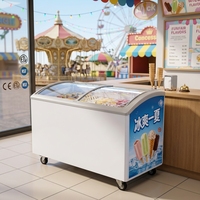 Congelador Comercial Tipo Isla para Exhibición de Helados, Solución de Mercadotecnia para Alimentos Congelados en Supermercados